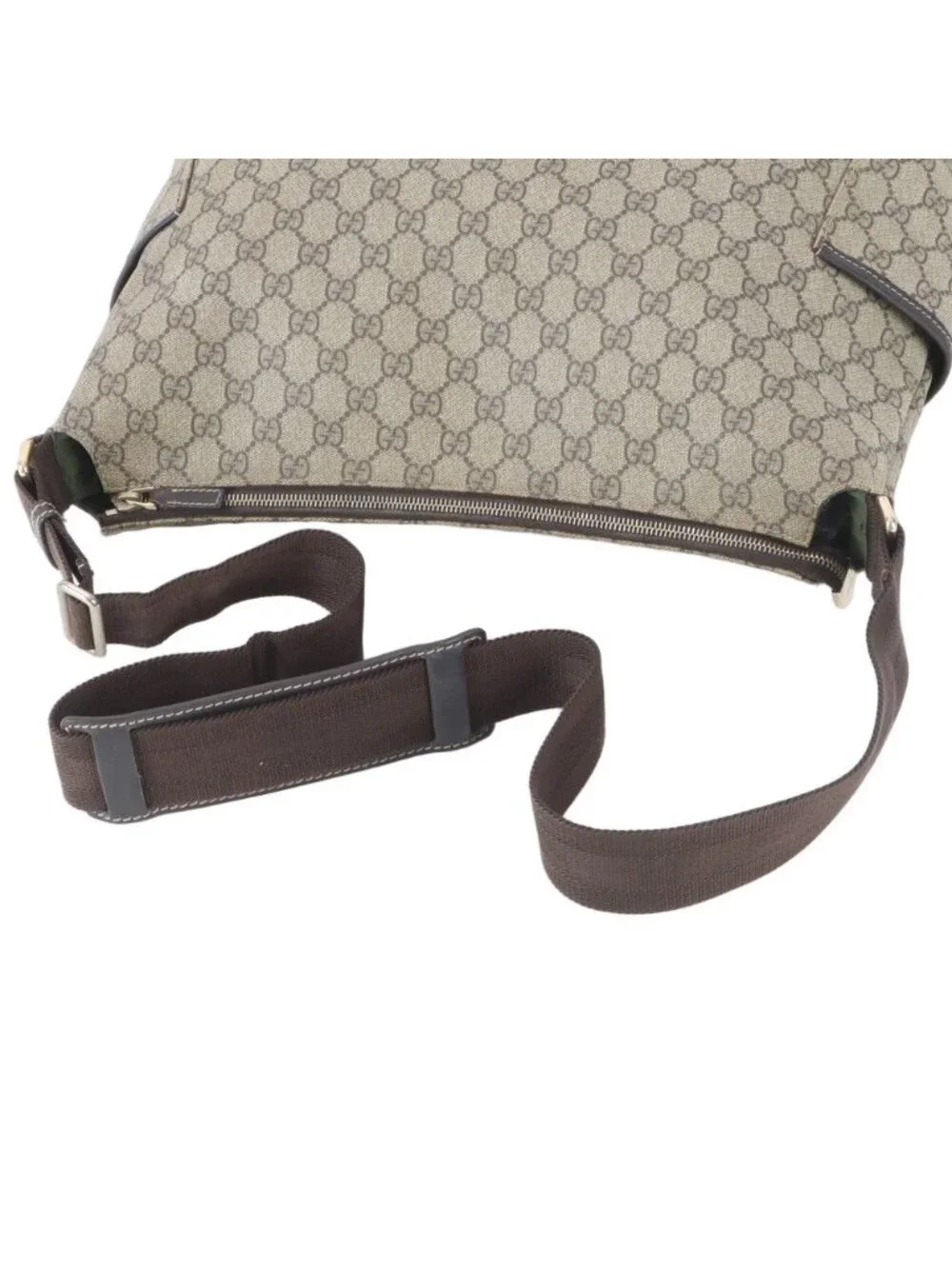 Gucci GG Supreme Leather Shoulder Bag Crossbody Messenger Business